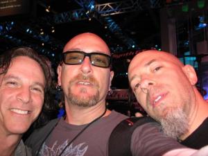 Drummers Rod Morgenstein Jordan Rudess